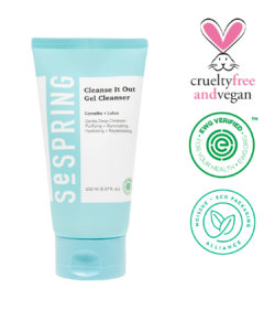 Cleanse It Out Gel Cleanser PETA Bunny, EWG, Eco Packaging